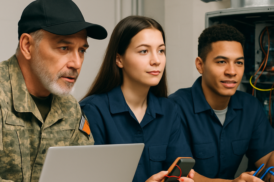 HVAC course for veteran children 5